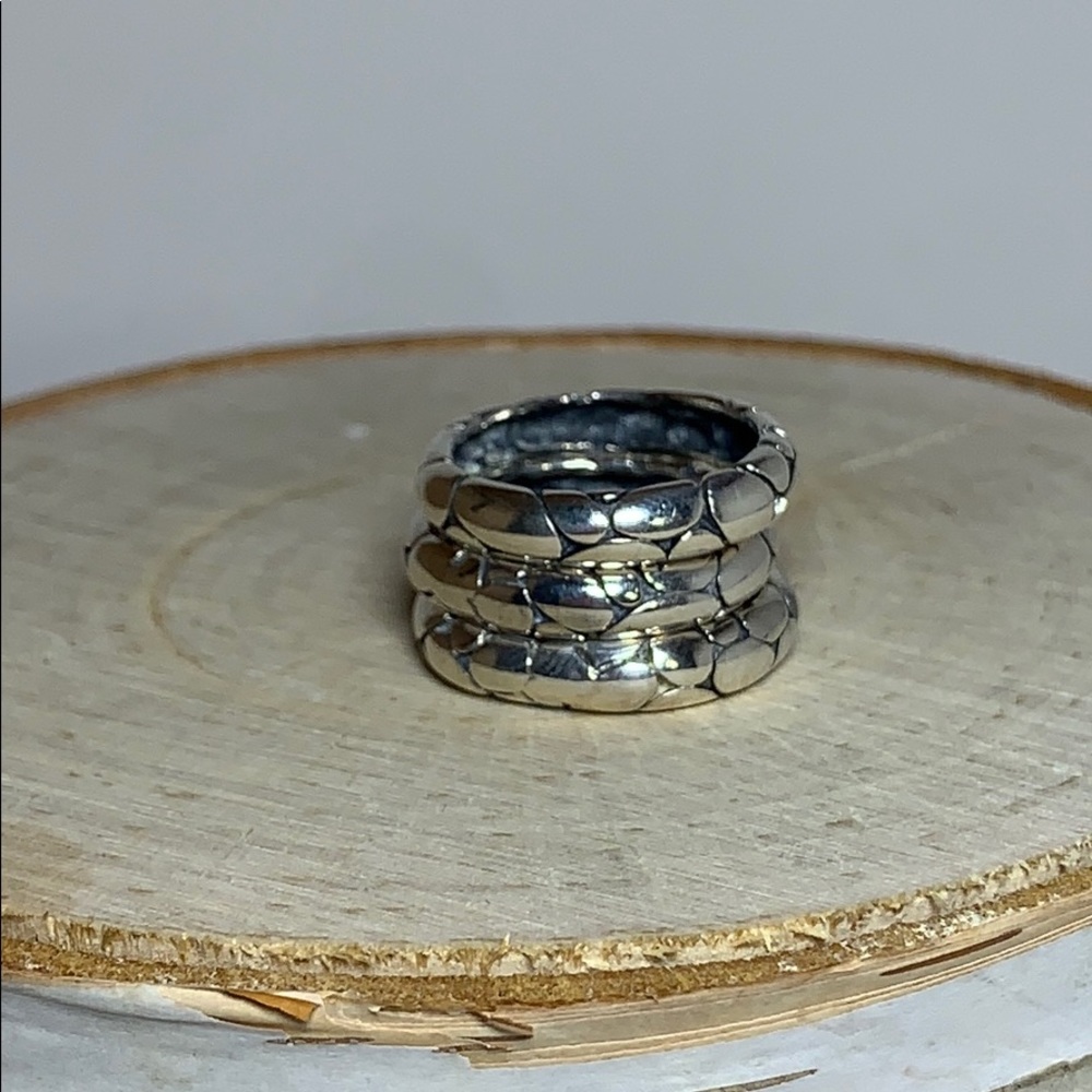 Stackable Pebble Rings - Picture 2 of 4